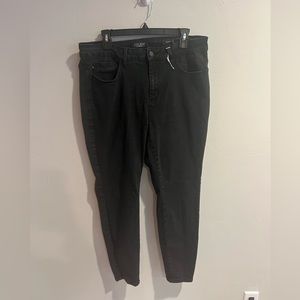 Judy Blue Black Skinny Jeans Size 18W